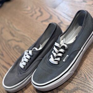 Grey Vans 8.5